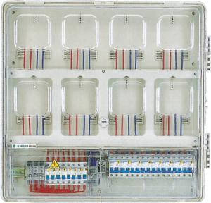 Quality 8 Positionsel Ectric Service Meter Box Replacement MCB Full Climate Conditions wholesale