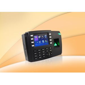 Quality Fingerprint Access Control System Punch Card Attendance System With Webserver wholesale