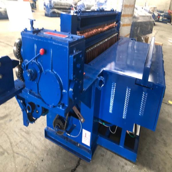 Electrowelding Dia 0.45mm Iron Wire Making Machine , PLC Touch Screen SS Welding Machine