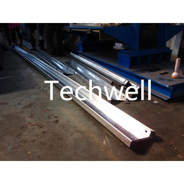 Quick Interchangeable CZ Purlin Cold Roll Forming Machine for 1.0 - 3.0 mm Thickness Steel Coil