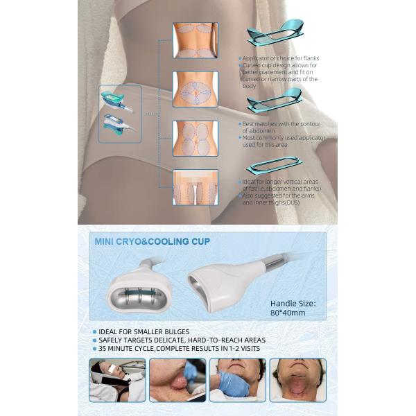 360 Cryo Vacuum Rf Lipo Laser 6 In 1 Fat Freezing Weight Loss Machine professional