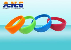 Quality Custom logo printing RFID Wristbands 125kHz TK4100 RFID Bracelet for resort wholesale