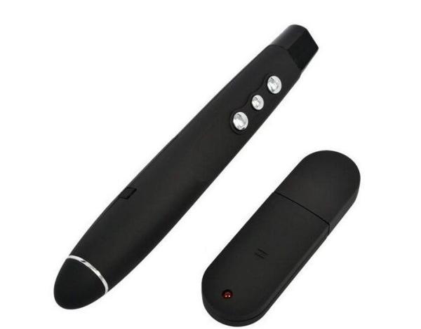 Cheap USB Wireless RF Remote Control Laser Pointer Presenter for sale