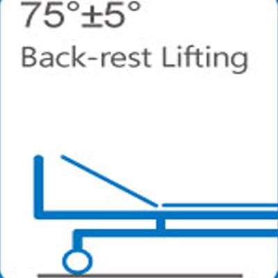 ABS 5 Function 720mm Electric Hospital Bed Fully Adjustable Hospital Bed