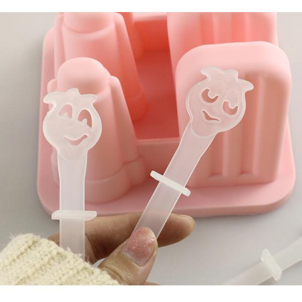 Ice Lolly Personalised Silicone Molds Sustainable With Panton Color