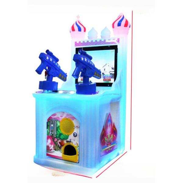 professional Video Game Coin Machine 100w Space Saving For Children