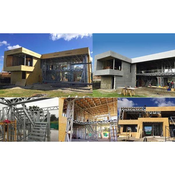 Modern Modular Home | Light Steel Frame Prefab House With Big Windows