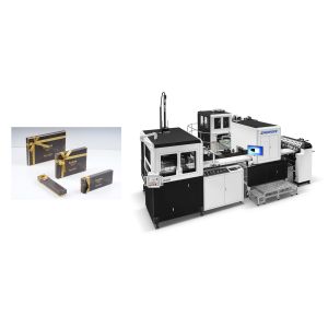 Quality Food Packaging Box Manufacturing Machine / Industrial Carton Box Maker Machine wholesale