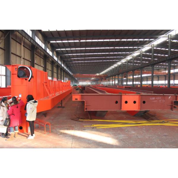 Double Girder Custom Gantry Cranes 100 Tons High Power Continuity Rate