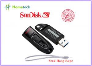 Quality 100% Original SanDisk CZ48 USB 3.0 Flash Drive 64gb With Password Protection , Black Color wholesale