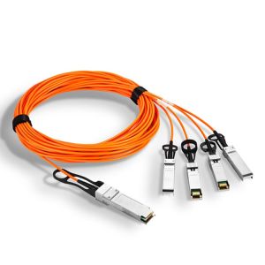 1M 40G QSFP+ To 4x10G SFP+ AOC Active Optical Cable
