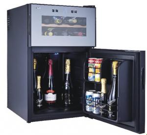 Quality 8 Bottles Wine Cooler with mini bar 2in1 (Thermoelectric Wine Cooler Wine Cellar) wholesale