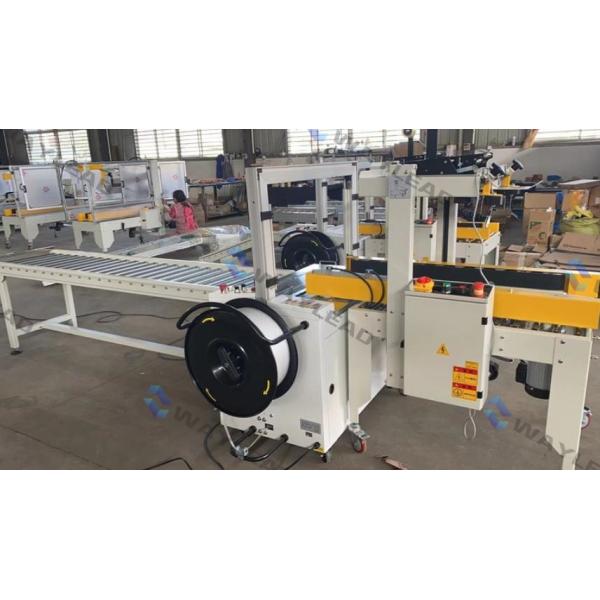 Automatic Electric Carton Folding Sealing Strapping Machine For Packaging