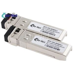 Quality 1330nmTX 1270nmRX 60km 10G Used Cisco Modules BIDI Compatible SFP-10G-BX60D-I SFP-10G-BX60U-I wholesale