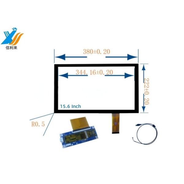 15.6 Inch Capacitive Touch Screen Panel with 10 Touch Point 1980*1280 Glass for Medical Applications