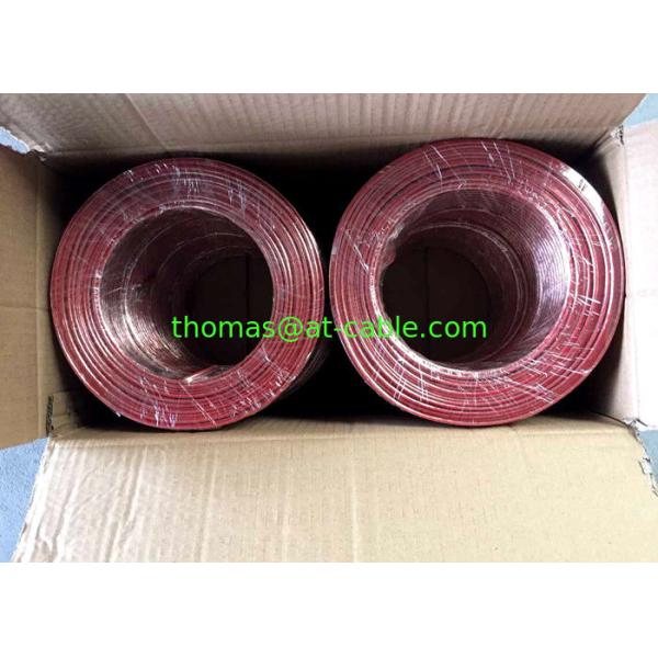 Red Black Speaker Wire Data Communication Cable For Audio System