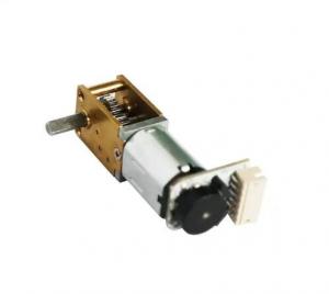 China 3V - 12V Brushed Micro DC Worm Gear Motor 12mm High Torque Low Speed N20 on sale
