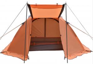 Quality Waterproof 2 to 3 person Outdoor Camping Tents 210D Polyester Ripstop Coated PU3500+ wholesale