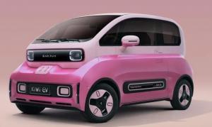 Quality 2023 Mini Electric Car Long Range 100% New Baojun Kiwi EV Vehicle wholesale
