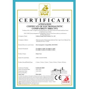 Taizhou Tianqi Metal Products Co., Ltd Certifications