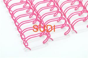 Quality Double Coated Wire 5/8” 16.0mm Double Loop Wire Binding, Suitable For Notebook wholesale