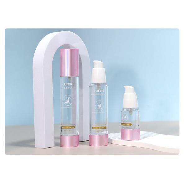 20ml 30ml Cosmetic Packaging Set Airless Pump Cream Jar And Essence Bottle For Luxury Skincare