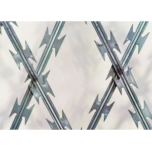 Buy cheap Galvanized Anti Corrosive Concertina Razor Wire Roll 8m-12m Length / Coil Acid from wholesalers