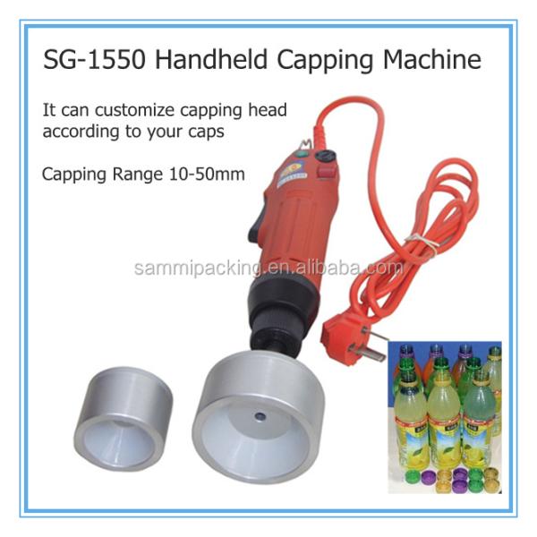 Best Selling Manual Screw Cap Sealing Machine Handheld Cap Screwing Machine