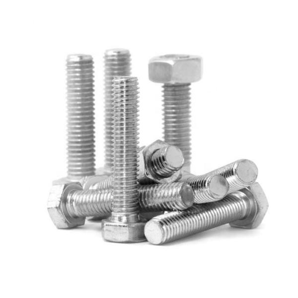 M10 Hex Head Bolt Nut SS304 SS316 M6 - M20 Hot Dip Galvanized Hex Bolt And Nut