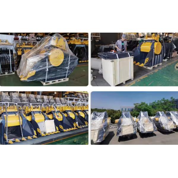 Demolition Work Heavy Duty Excavator Rock Crusher Bucket Machinery Parts