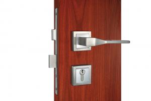 Quality Rose Door Key Interior Door Mortise Lockset Replacement Zinc Alloy wholesale