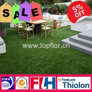 China 2015 Outdoor landscaping green colour artificial grass on sale