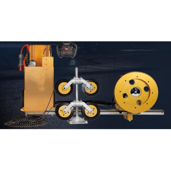 Flywheel Hydraulic Wire Saw Machine Wireless Remote Control Type Combination