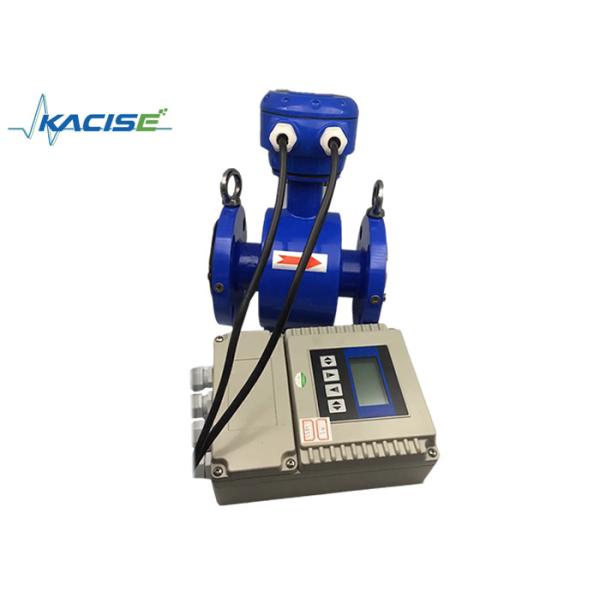 Flange / Thread Electromagnetic Water Flow Meter With Grounding Rings