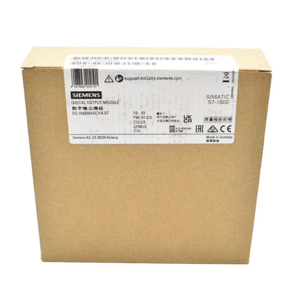 SIEMENS PLC SIMATIC S7-1500 "DQ 16X230VAC/1A ST (TRIAC)" 6ES7522-5FH00-0AB0 SUBSTITUTE VALUE: FRONT CONNECTOR