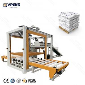 Quality 1300-1500mm Final Pallet Height High Level Palletizer For Dry Powder Mortar Packaging wholesale