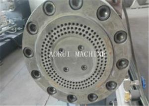 China Double Stage PP Flakes Plastic Granulating Machine With Single Screw on sale