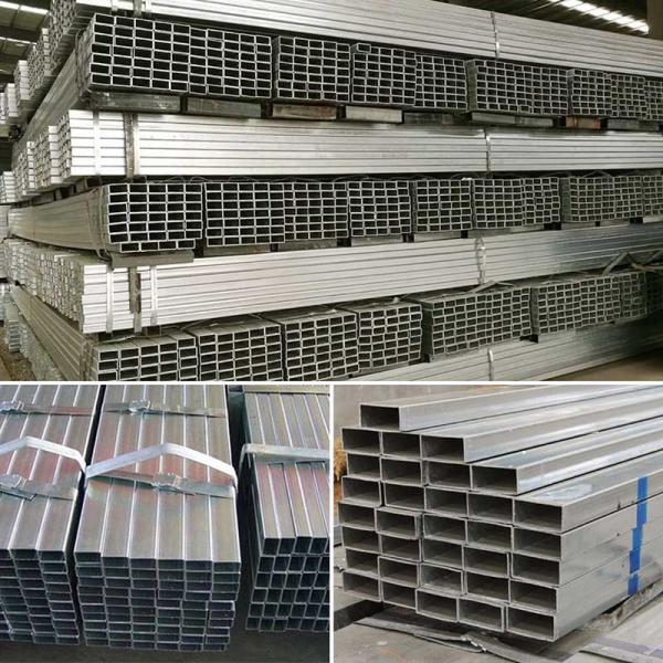 700g/M2 Zinc Coated Galvanized Steel Pipe 5.8m 6m Powder Coated