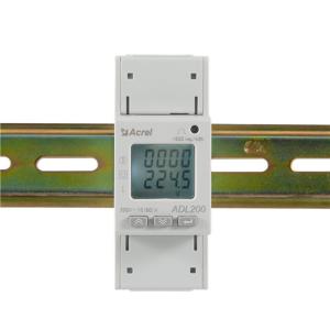 China Acrel ADL200 Single Phase Din Rail Meter Voltage And Current Meter Modbus Din Rail Single Phase Energy Meter Data Logger on sale