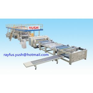 Medium Paper Preheating Single Facer Corrugated Machine 120m/Min