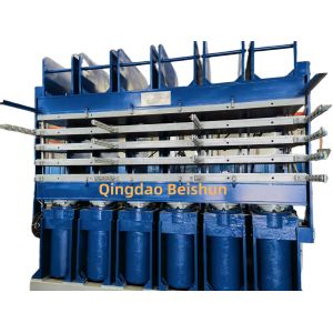 Buy cheap High Quality 4 Layes Rubber Tire Tread Vulcanizing Press For Truck Tire from wholesalers