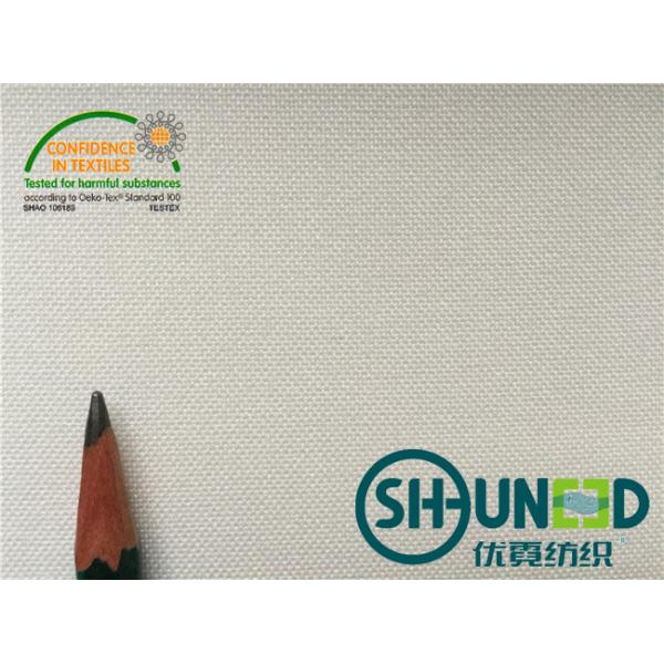 Polyester Shirt Interlining Cuff And Collar With Double Dot PA Coating