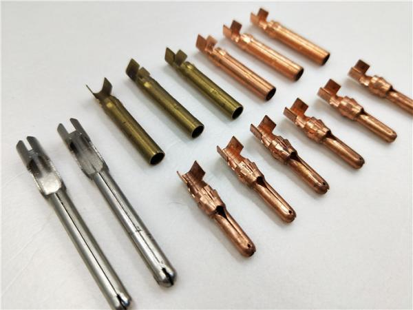 Cheap General model connector brass crimping pins for mould for LED lights for sale