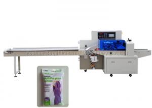 Quality Horizontal Pillow Packing Machine For Daily Use Mask Gloves Wet Tissue wholesale
