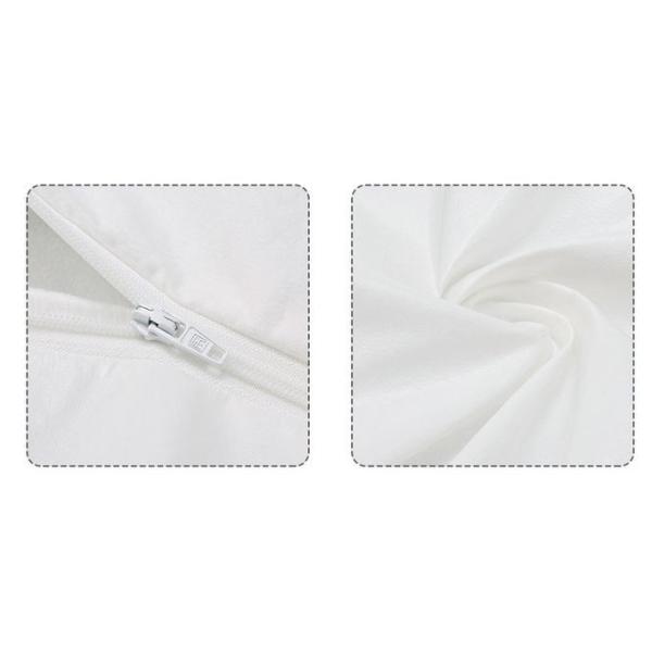 Chemical Resistant Medical Protective Clothing One Piece Zip For Easy Access