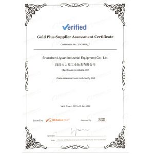 Shenzhen Liyuan Industrial Equipment Co., Ltd. Certifications