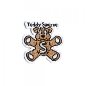 Quality Teddy Bear Iron On Embroidered Patches Polyester Material For DIY Bags wholesale