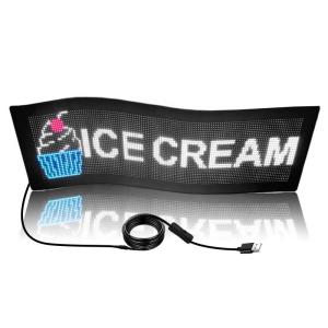 Quality Indoor LED Digital Signage with Bluetooth App Control and Remote Scrolling Display wholesale
