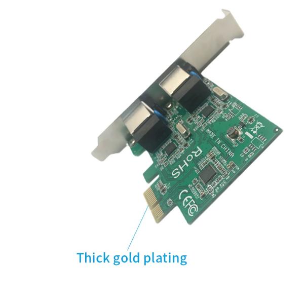 Dual-port Gigabit PCIE RJ45 port PCI Express LAN card,network card