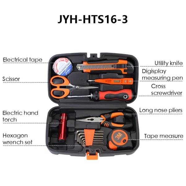 JYH-HTS17-1 Hardware Tool Set Tools Set Box All In One For Home Mechanical Tool Kit